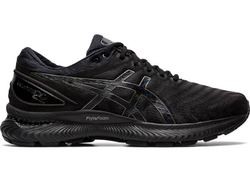 Pánské Běžecké Boty Asics GEL-NIMBUS 22 Černé 45789HBND